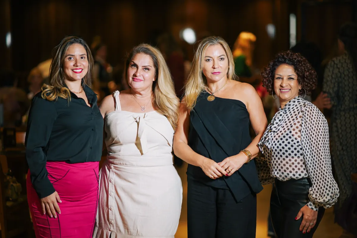 Francielly Marcondes, Adriana Jenani, Neusa Manfrim e Rute Carvalho