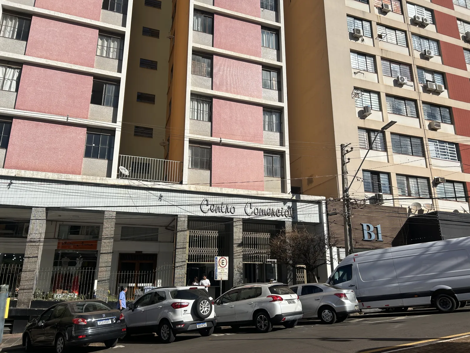 Fachada do edifício Centro Comercial