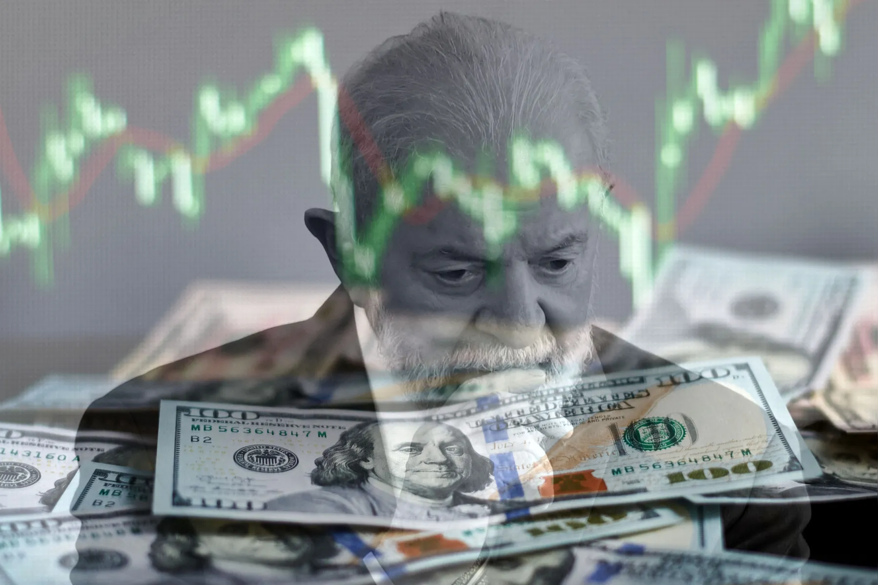 As críticas e Lula à taxa de juros, ao presidente do Banco Central, Roberto Campos Neto, e à autonomia da instituição foram vistas como o grande fator na recente valorização do dólar