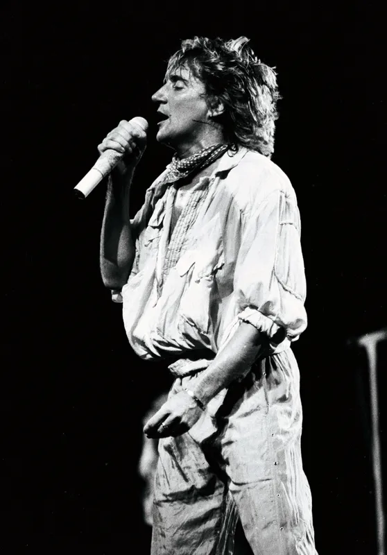 Rod Stewart:músico britânico fez show para 100 mil pessoas
