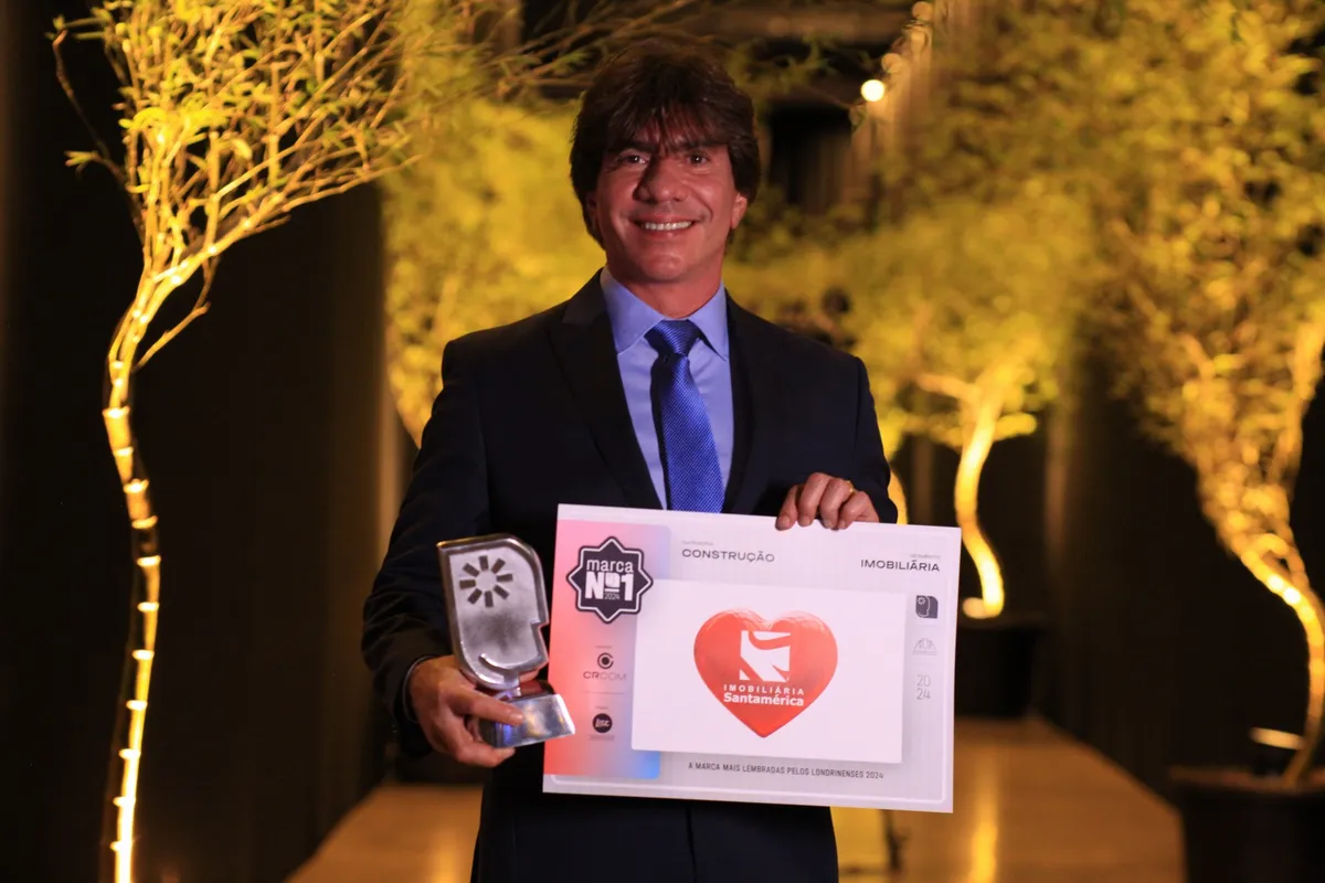 Alexandre Moretto feliz com mais um triunfo de sua Imobiliária Santamérica