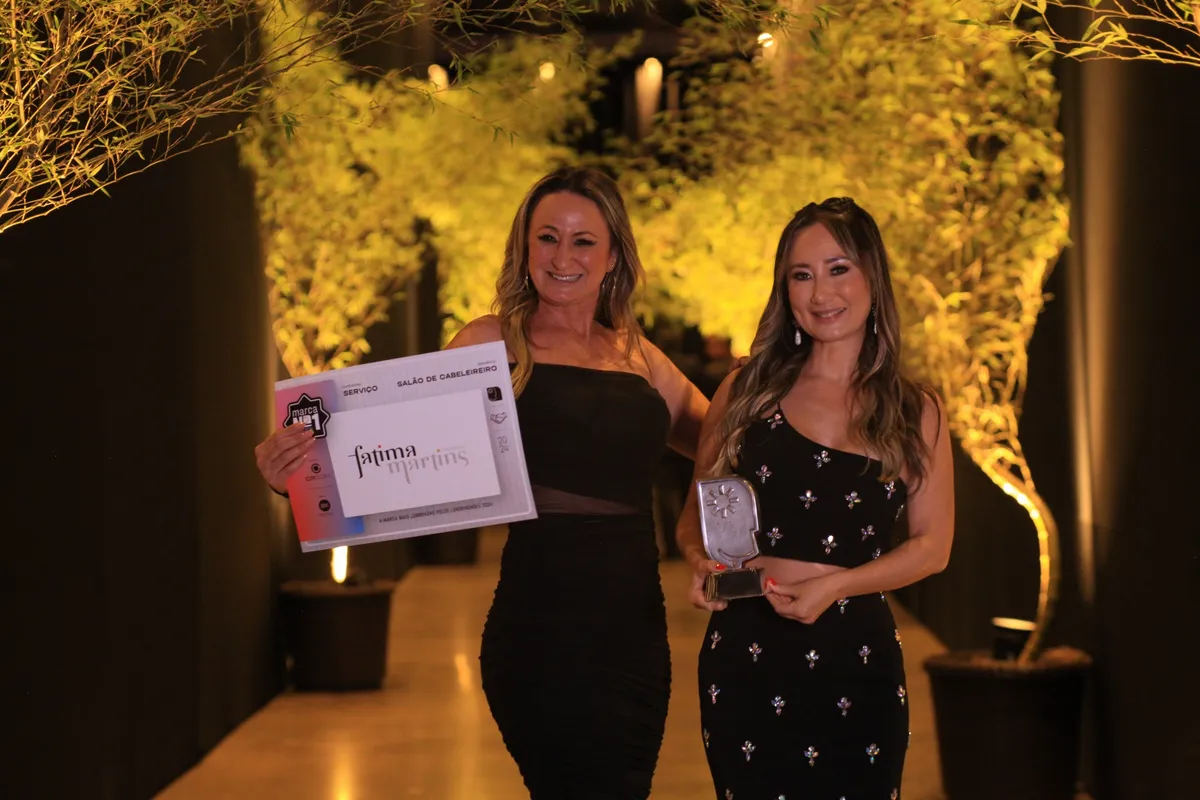Fátima Martins e Mirian Ariyoshi, dos salões Fátima Martins
