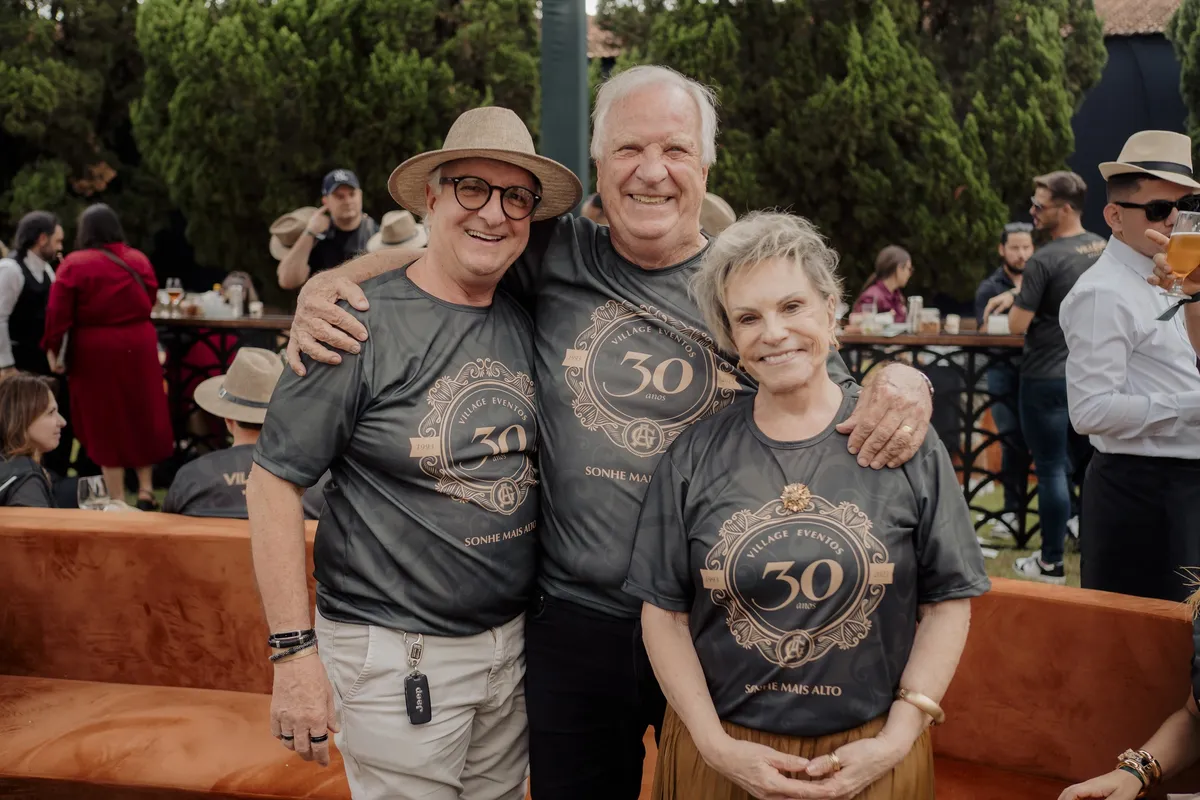 Valter Pruner, Antonio Carlos e Iara Romanoski