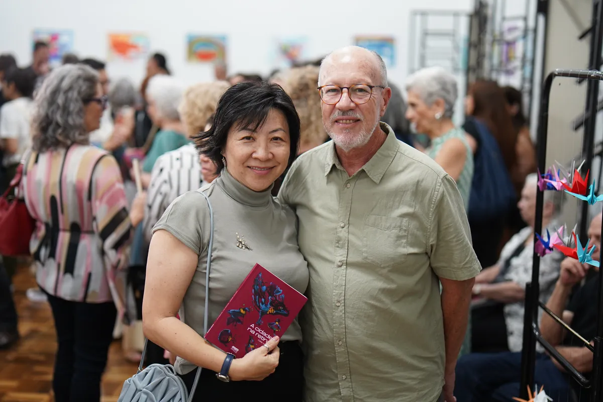 Milton Antunes e Emilia Miyazaki