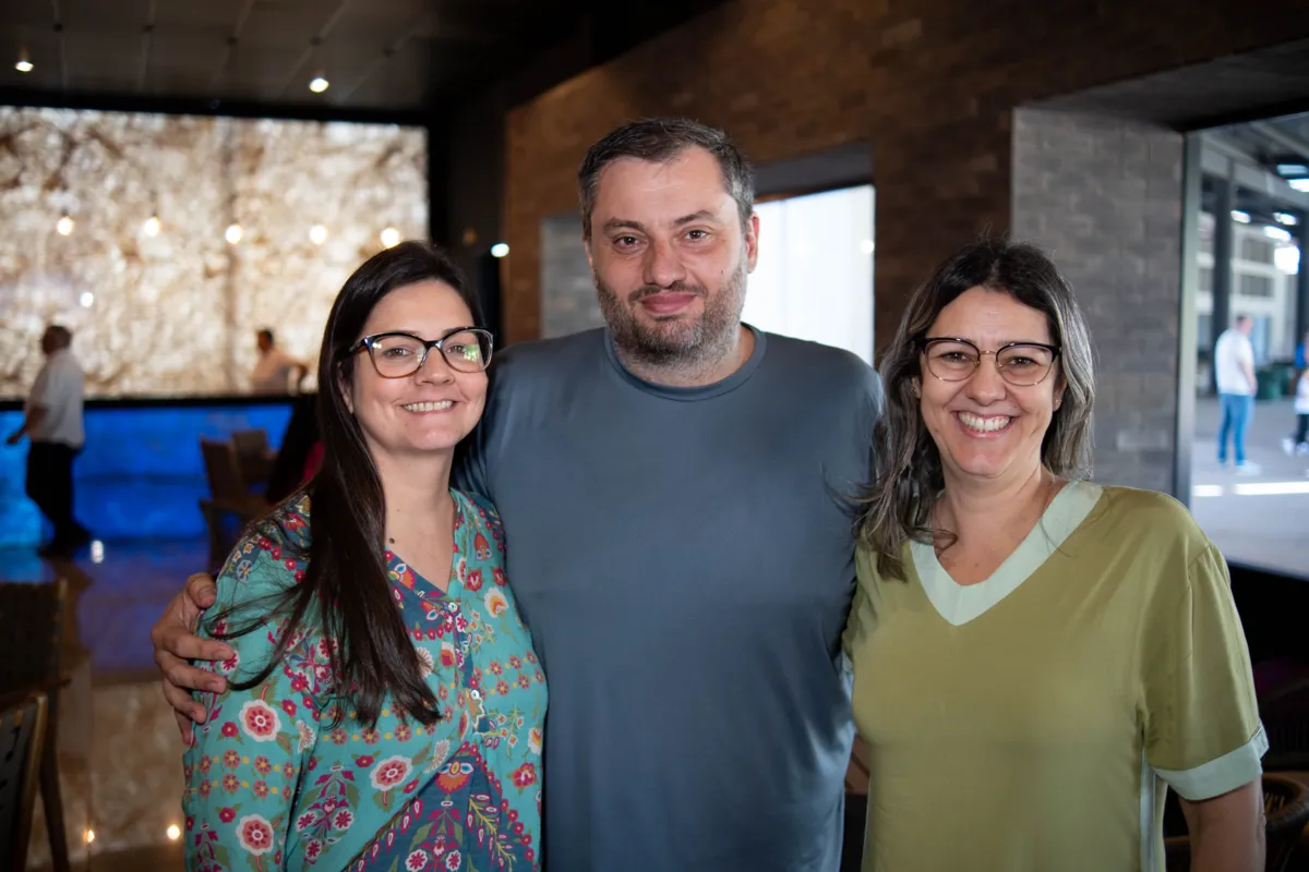 Cinara Mamprim, Marco Volso e Cibele Mamprim