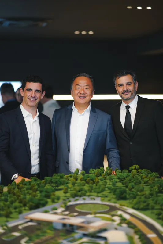 Leandro Fulgencio, Leonardo Yoshii e Rodrigo Biagi