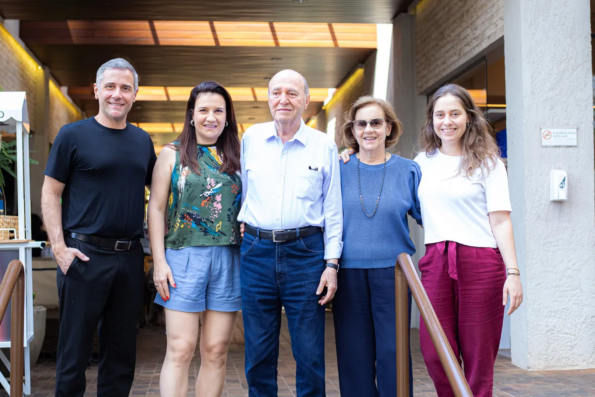 Fernão Galindo, Ticiana Galindo, Antônio Galindo Moreno, Leda Galindo e Ana Paula Galindo