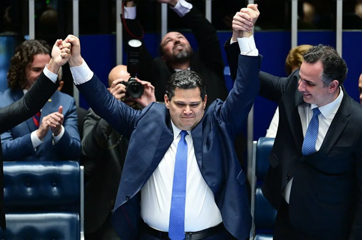 Davi Alcolumbre foi eleito presidente do Senado