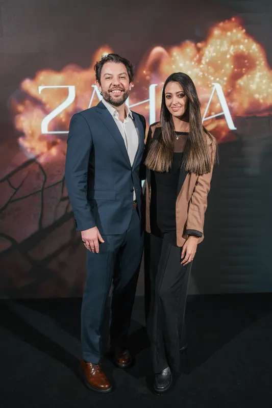 Josué Flach e Suzani dos Reis