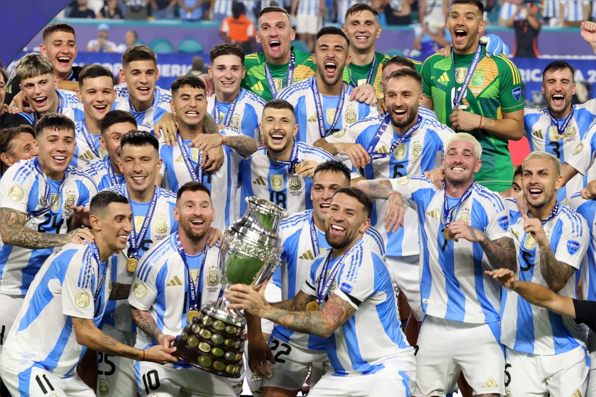 Argentina chegou à décima quinta conquista e lidera ranking de títulos no continente
