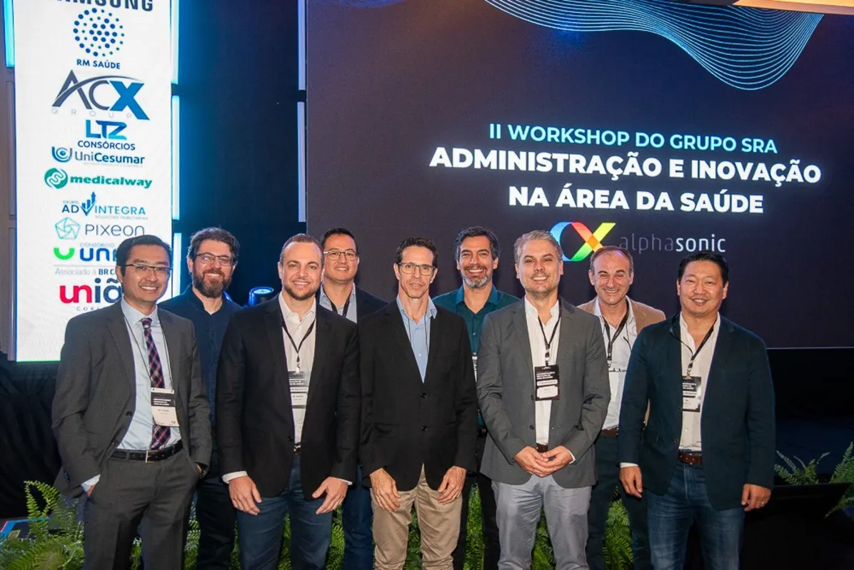 Os sócios Dr. Marcelo Miyazaki Yoshida, Dr. Nilton Paccola, Dr. Marcelo Marini, Dr. Rafael Ogasawara, Dr.  Gustavo Margalho, Dr. Roberto Farinha, Dr. Paulo Asshaias Felipe, Dr. Milton Medeiros e Dr. Gilberto Otta