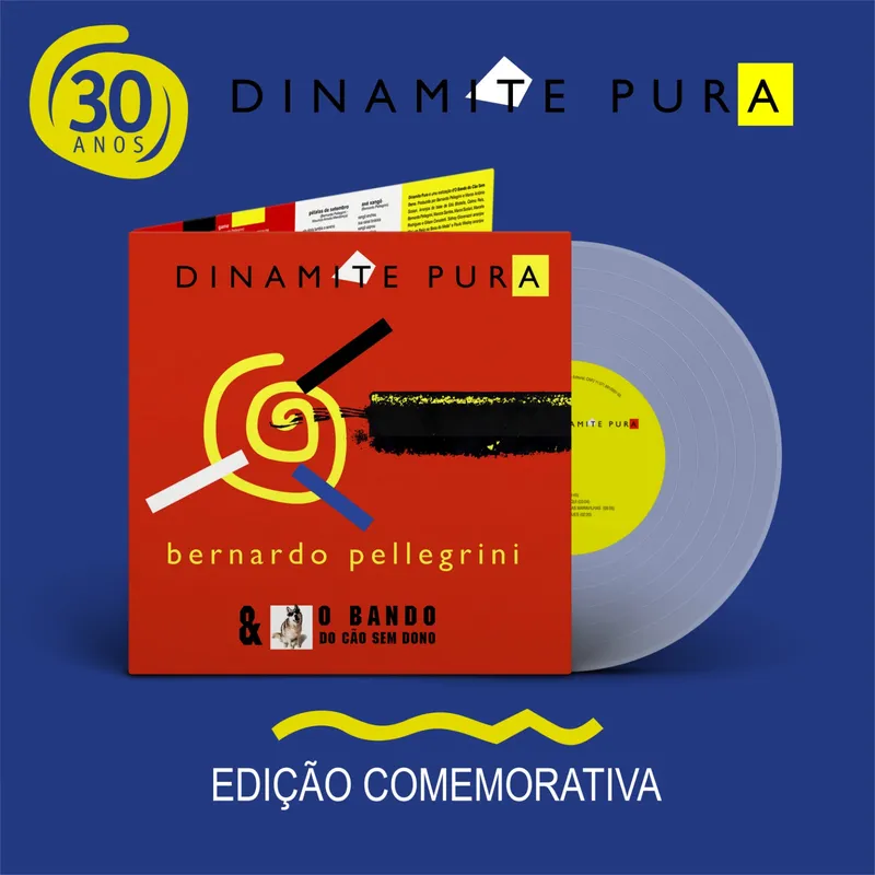 Imagem ilustrativa da imagem Bernardo Pellegrini detona 'Dinamite Pura' em vinil
