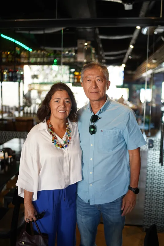 Silvana Schmidt e Cesar Yamacita