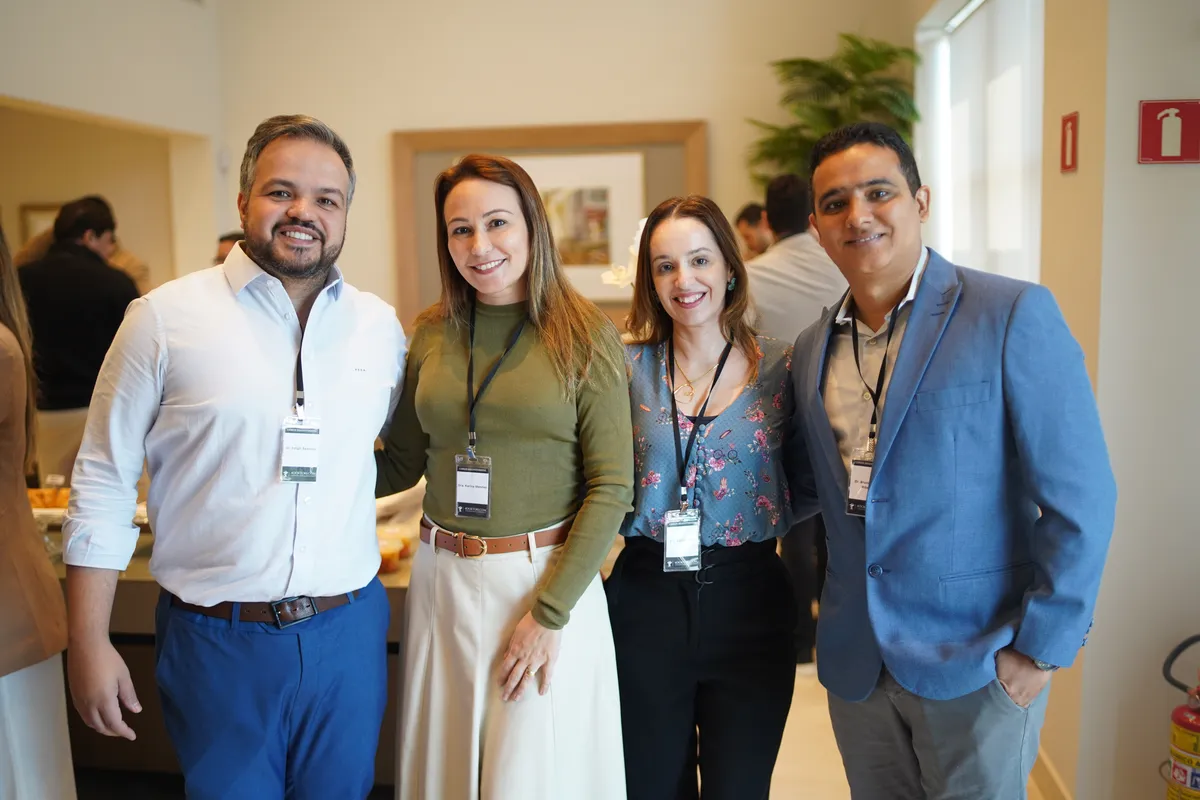 Felipe Resende, Karina Mendes, Daniela Bazili e Bruno Calaça