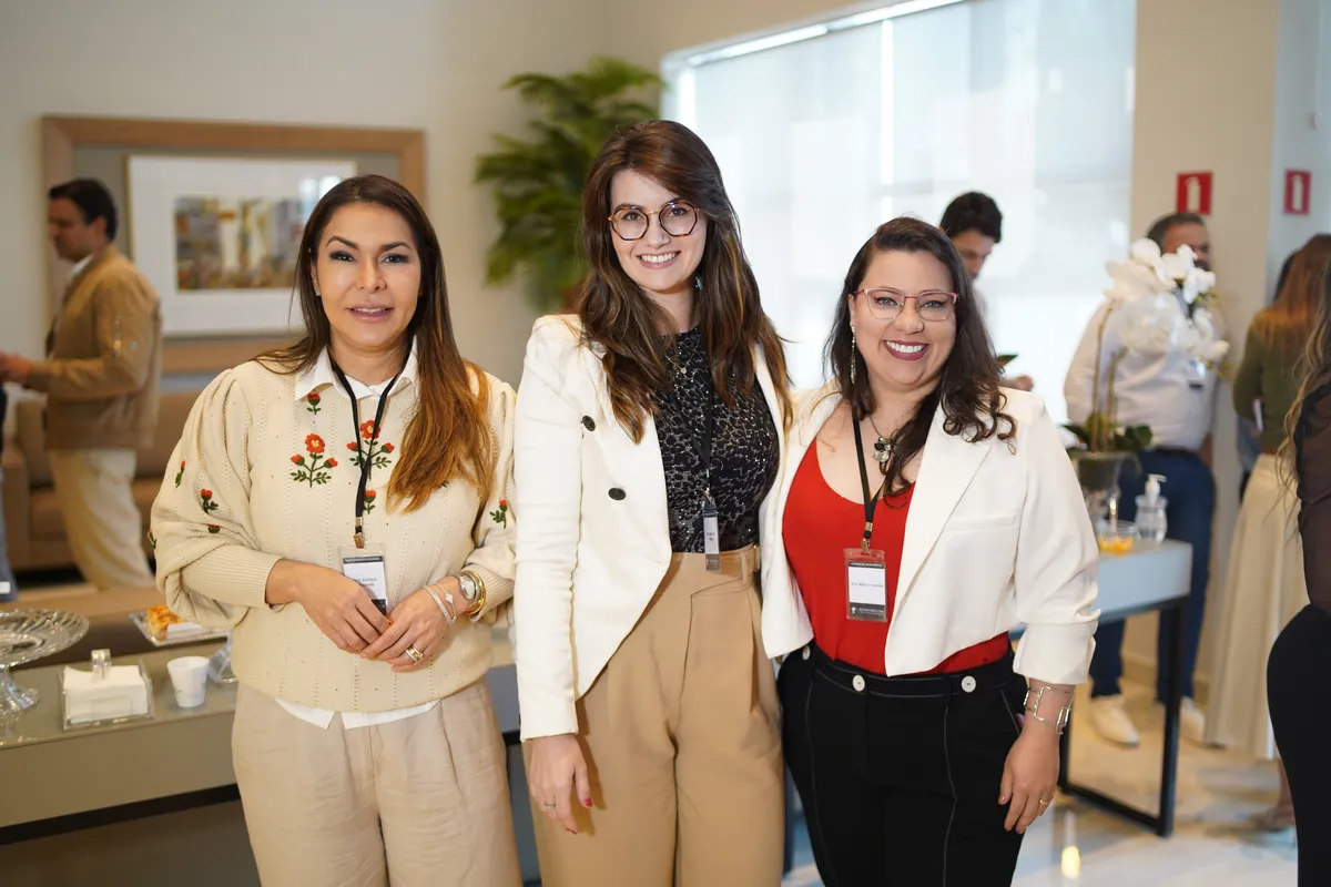 Georgia Machado, Mariana Rebelo e Márcia Lorena