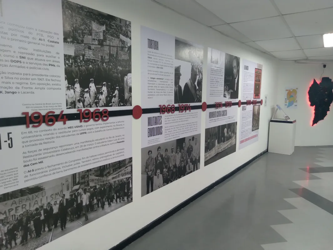 Exposição sobre Ditadura Militar acontece na Unespar, em Curitiba