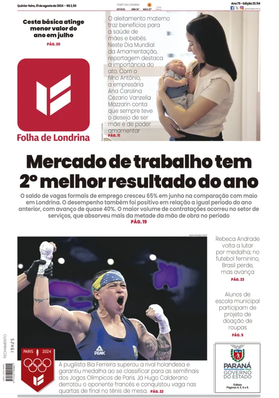 Imagem ilustrativa da imagem Capa 01/08/2024