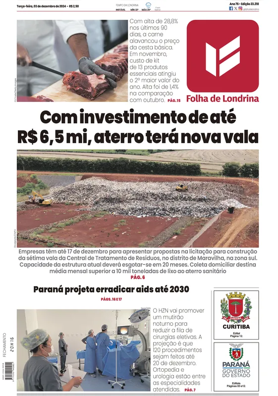 Imagem ilustrativa da imagem Capa 03/12/2024