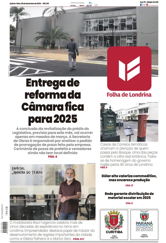 Imagem ilustrativa da imagem Capa 05/12/2024
