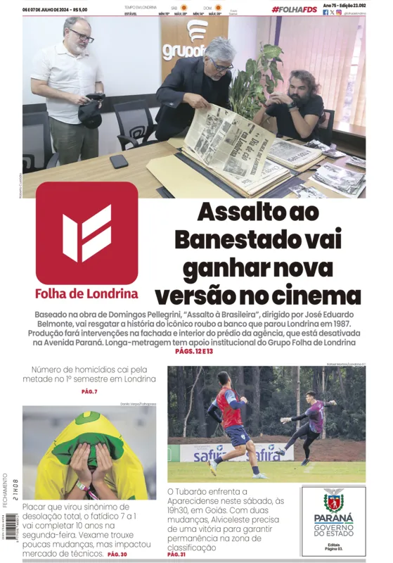 Imagem ilustrativa da imagem Capa 06/07/2024