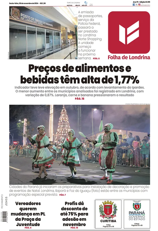 Imagem ilustrativa da imagem Capa 08/11/2024