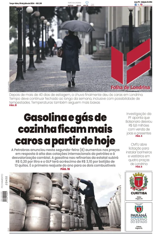 Imagem ilustrativa da imagem Capa 09/07/2024