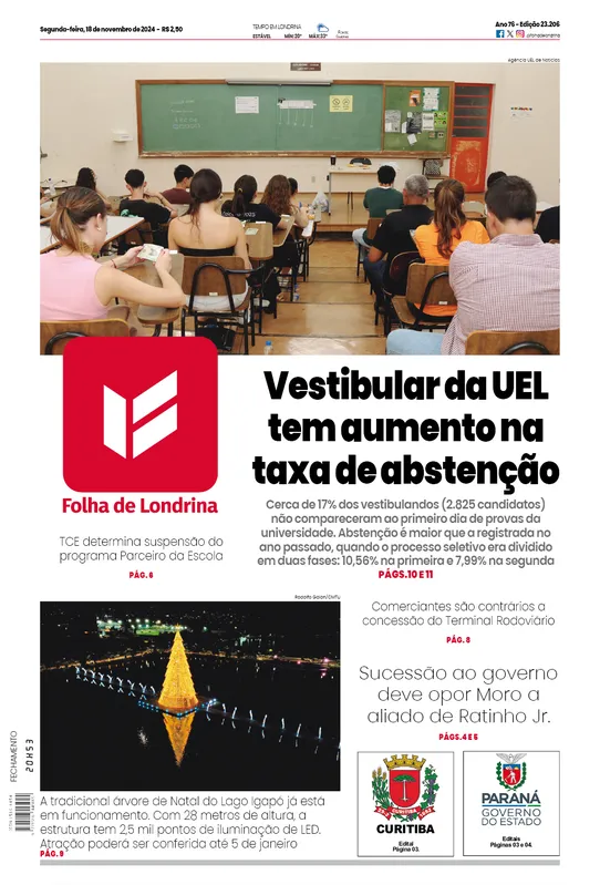 Imagem ilustrativa da imagem Capa 15/11/2024