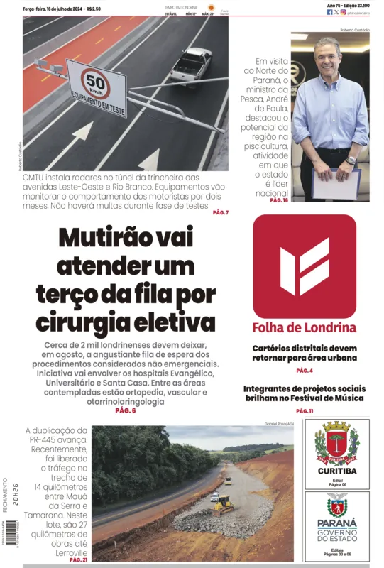 Imagem ilustrativa da imagem Capa 16/07/2024