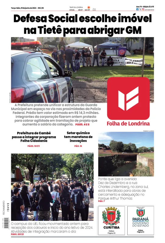 Imagem ilustrativa da imagem Capa 18/06/2024