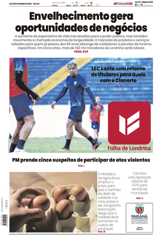 Imagem ilustrativa da imagem Capa 22/02/2025