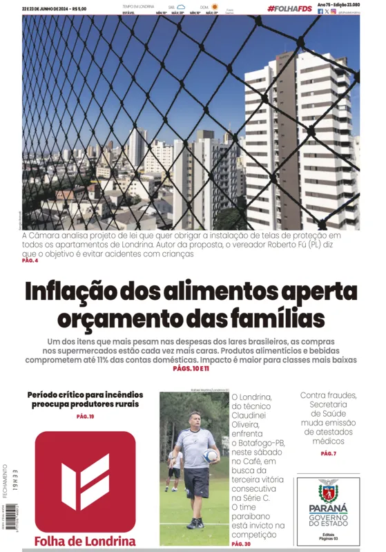 Imagem ilustrativa da imagem Capa 22/06/2024