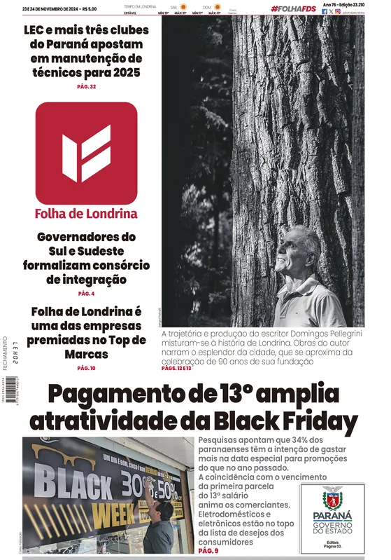 Imagem ilustrativa da imagem Capa 23/11/2024