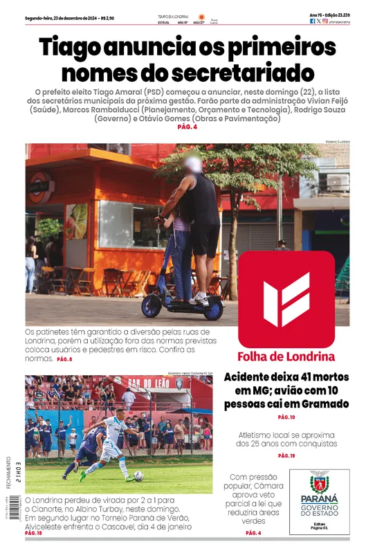 Imagem ilustrativa da imagem Capa 23/12/2024