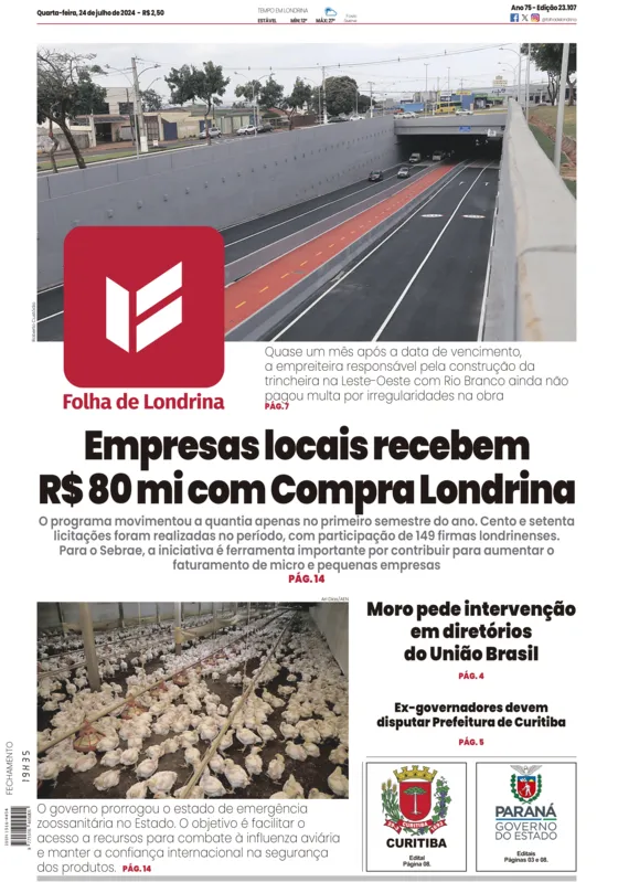 Imagem ilustrativa da imagem Capa 24/07/2024