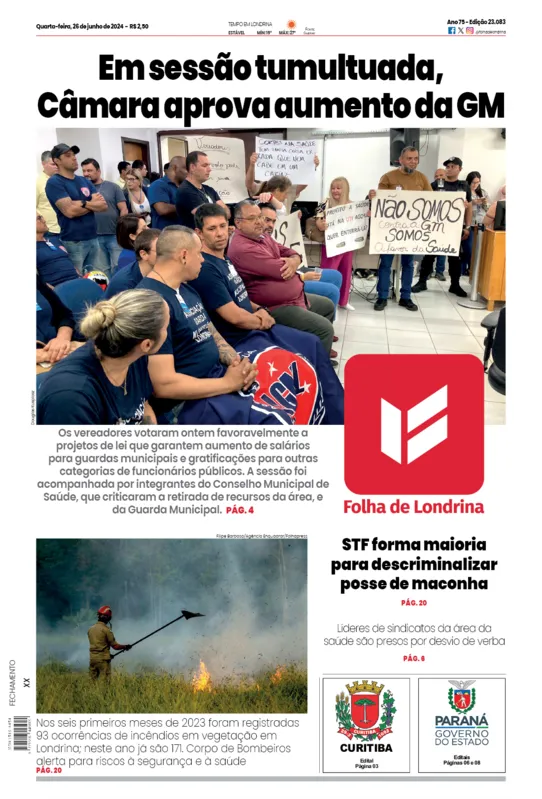 Imagem ilustrativa da imagem Capa 26/06/2024