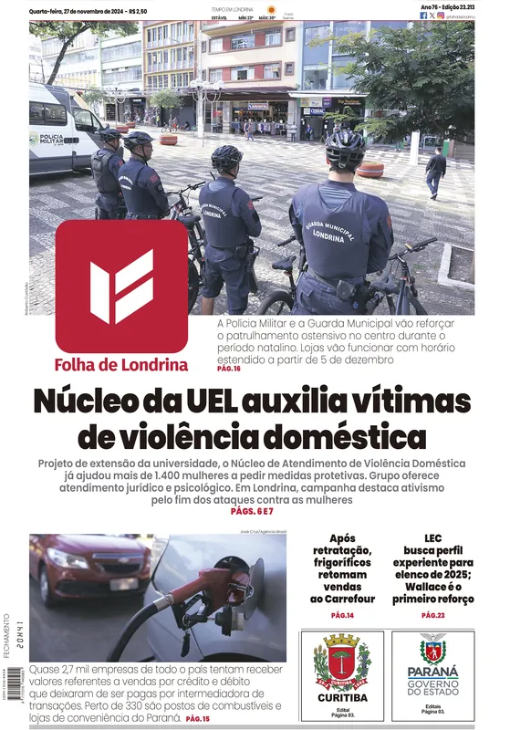 Imagem ilustrativa da imagem Capa 27/11/2024
