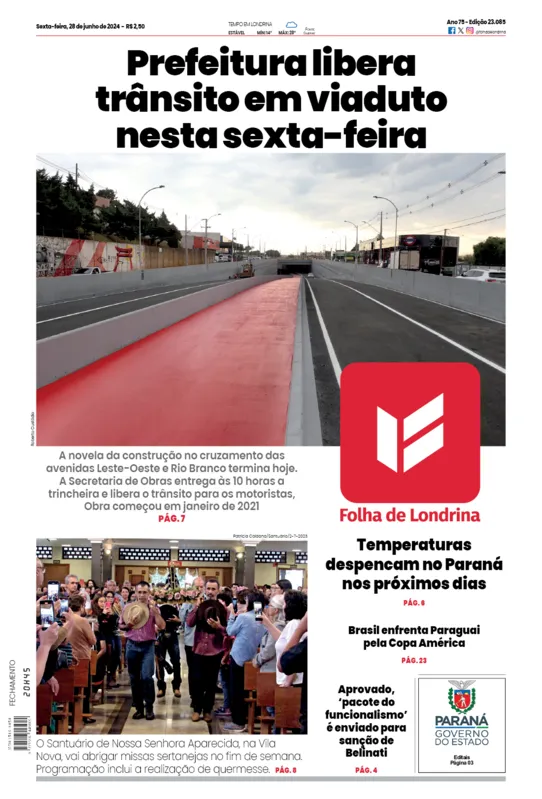 Imagem ilustrativa da imagem Capa 28/06/2024
