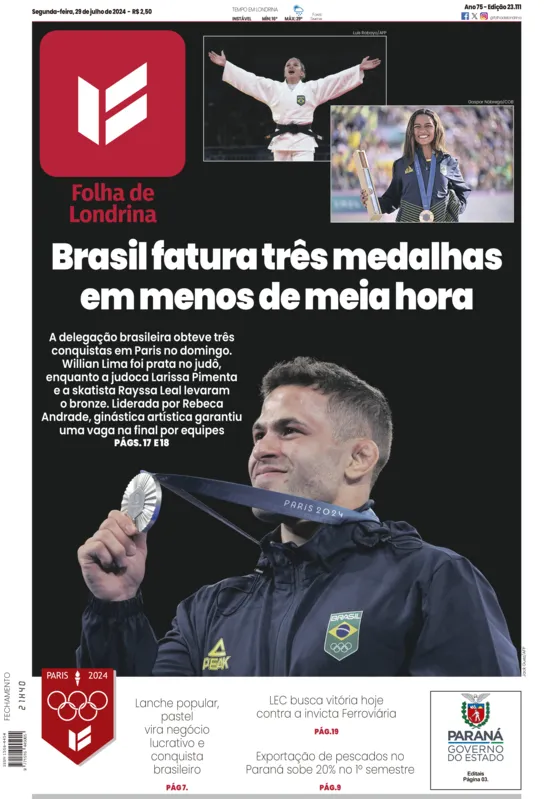 Imagem ilustrativa da imagem Capa 29/07/2024
