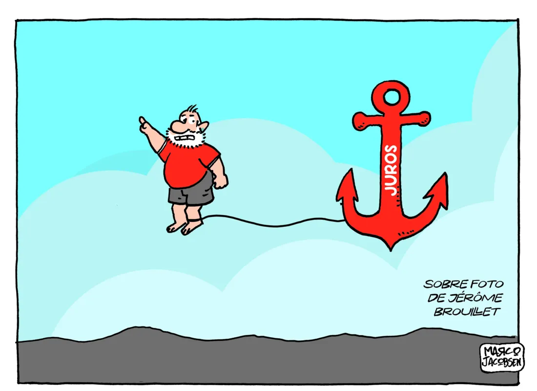 Imagem ilustrativa da imagem Charge 01/08/2024