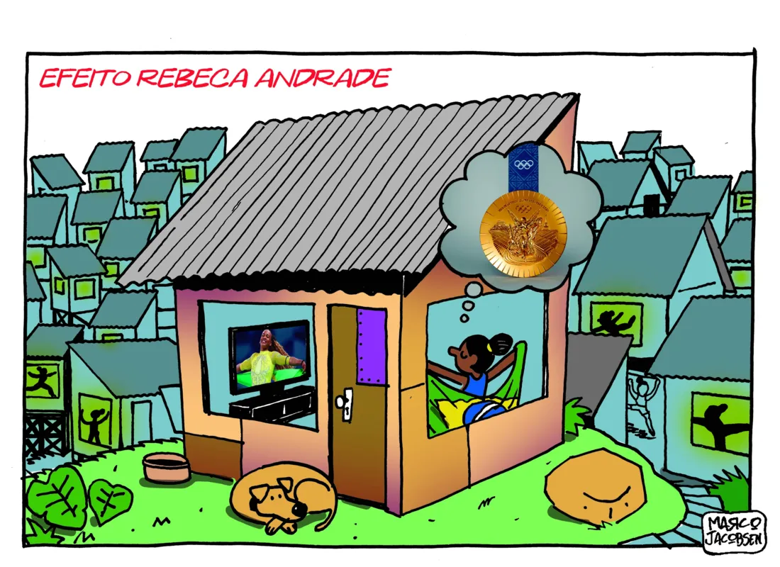 Imagem ilustrativa da imagem Charge 02/08/2024