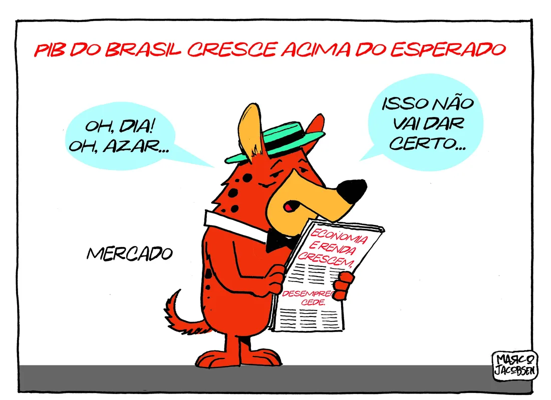 Imagem ilustrativa da imagem Charge 04/09/2024 - Marco Jacobsen