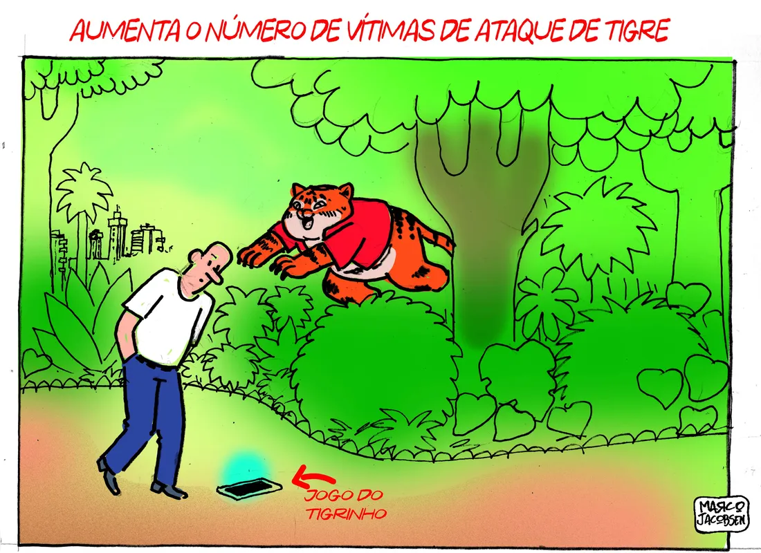 Imagem ilustrativa da imagem Charge 05/09/2024 - Marco Jacobsen