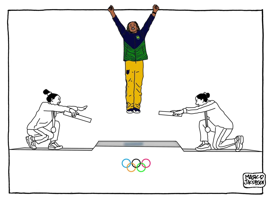 Imagem ilustrativa da imagem Charge 06/08/2024