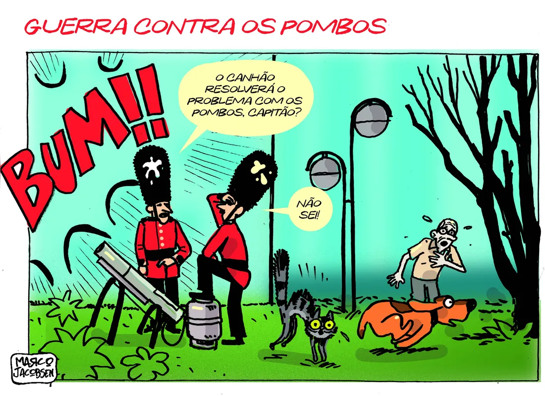 Imagem ilustrativa da imagem Charge 06/09/2024 - Marco Jacobsen