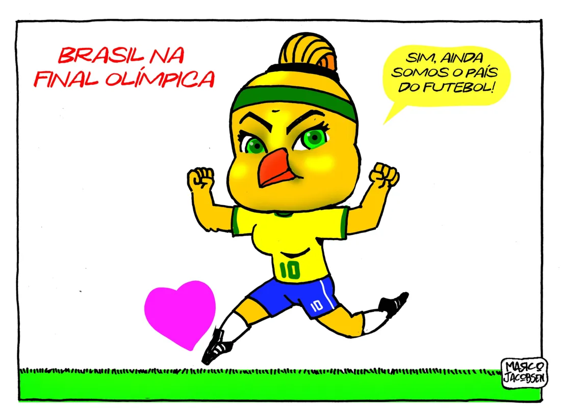Imagem ilustrativa da imagem Charge 07/08/2024