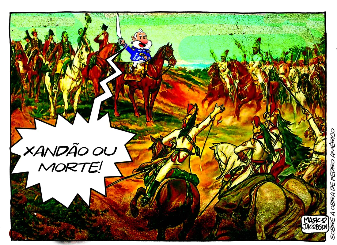 Imagem ilustrativa da imagem Charge 07/09/2024 - Marco Jacobsen
