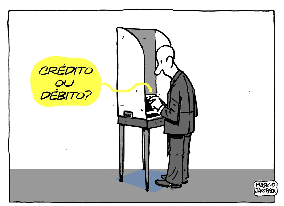 Imagem ilustrativa da imagem Charge 07/10/2024 - Marco Jacobsen
