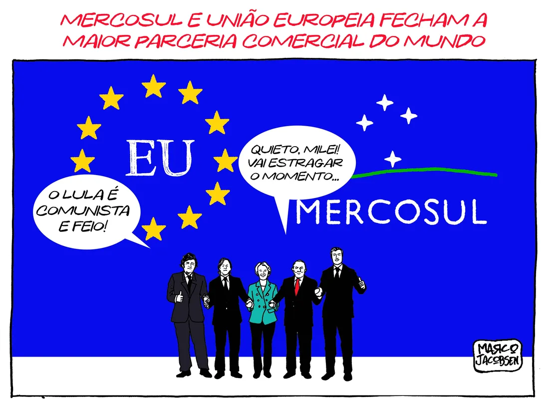 Imagem ilustrativa da imagem Charge 07/12/2024