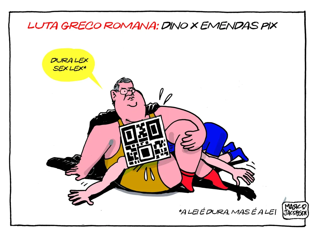 Imagem ilustrativa da imagem Charge 08/08/2024