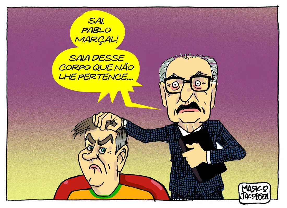 Imagem ilustrativa da imagem Charge 09/10/2024 - Marco Jacobsen